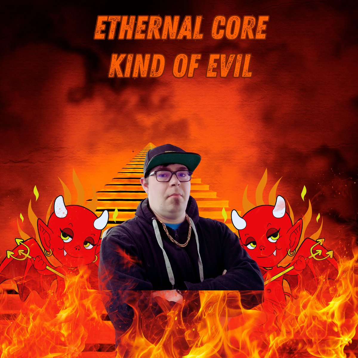 External_Consq's tweet photo. Hey Guys my New Song Kind of Evil is Out Now 
#OutNow #hardcore
https://t.co/W2j4earPbX https://t.co/lNX2zXyRB1
