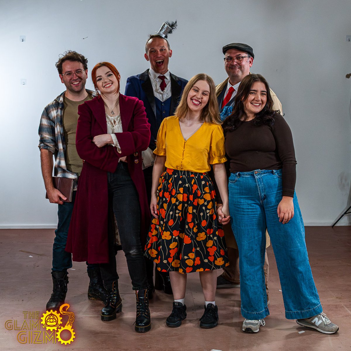GlamGizmo's tweet image. The cast unite! 💫🎧
Chloe Towan, Stefanie Fazzari, Luke Peverelle, Alanah Parkin, Lliam Amor and Matthew Hadgraft are all equipped for cosmic, strange and thrilling adventures in eight new audio dramas for 2025.

Photography by Lee Cook
