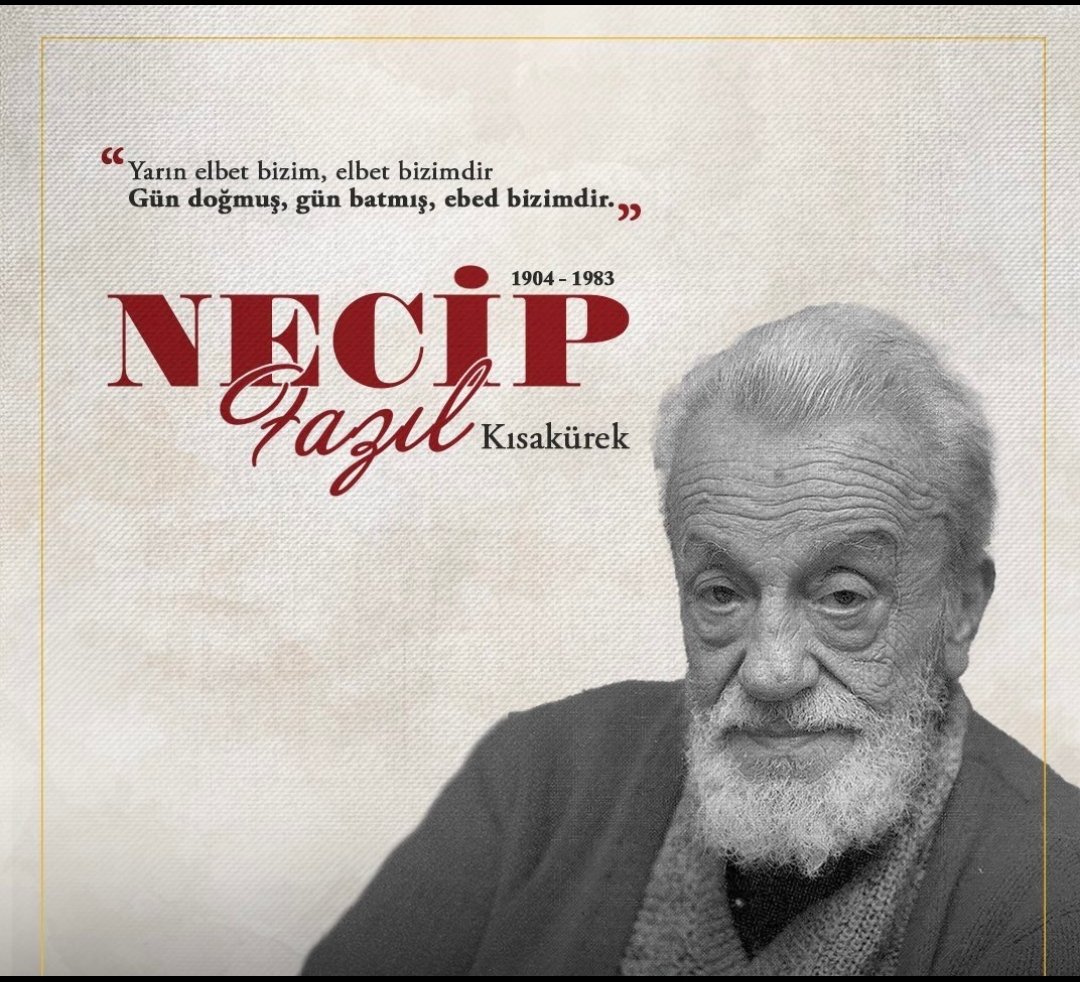 #NecipFazılkısakürek