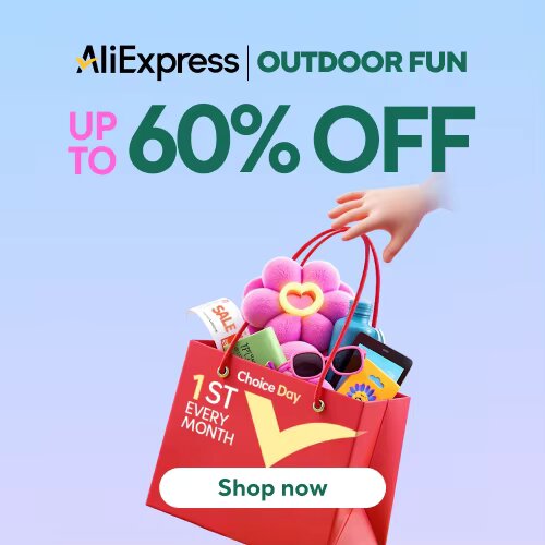 AliExpress presenta...

Vive la primavera

Y consigue descuentos de hasta un 60%

Pincha en el enlace y descubre grandes oportunidades...

s.click.aliexpress.com/e/_opmL4DJ?bz=…

Descuentos especiales para nuevos compradores no los dejes pasar.

Programa de afiliados