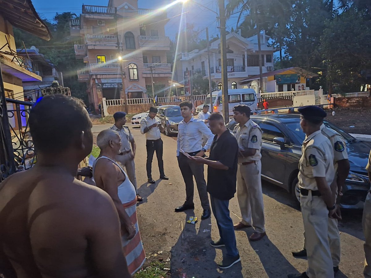 thegoanonline's tweet photo. #Goa North Goa SP initiates intensive drive in #Merces, #Chimbel &amp; #StCruz; 10 arrested under prevention, 28 stranger roll; 5 drinking in public place &amp; 10 #COPTA cases https://t.co/OA3sO6mXV8