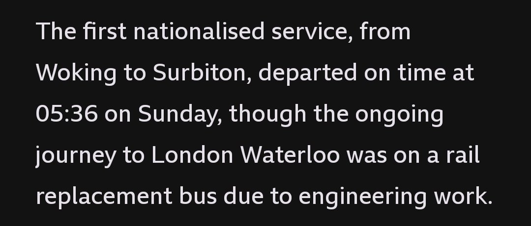 Peak British train network.