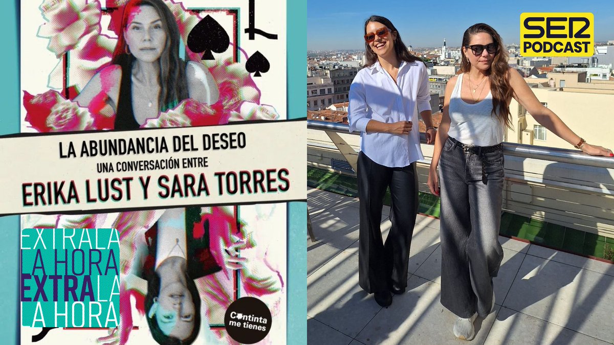 "Es importantísimo aprender formas amistosas de conversar con las desconocidas y de conversar en general. Hablar de forma amable y con una escucha abierta a la transformación".
📚 Conversamos con Sara Torres y Erika Lust de 'La abundancia del deseo'
cadenaser.com/nacional/2025/…