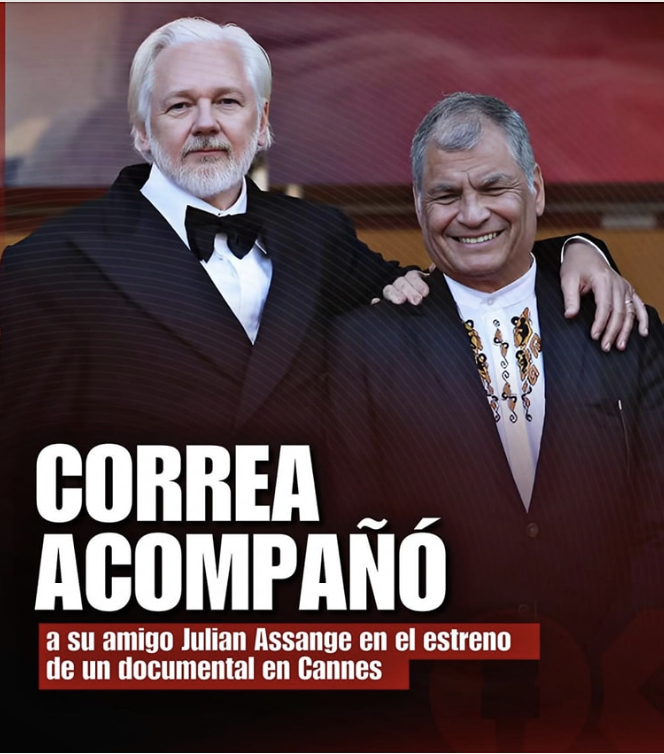 Rafael Correa le dio la mano a Julian Assange cuando el mundo le daba la espalda.  
Y Lenin Moreno quedará grabado en la historia como el inhumano presidente traidor ecuatoriano que vendió la libertad de Assange a cambio de favores de EEUU: Diego Ramírez