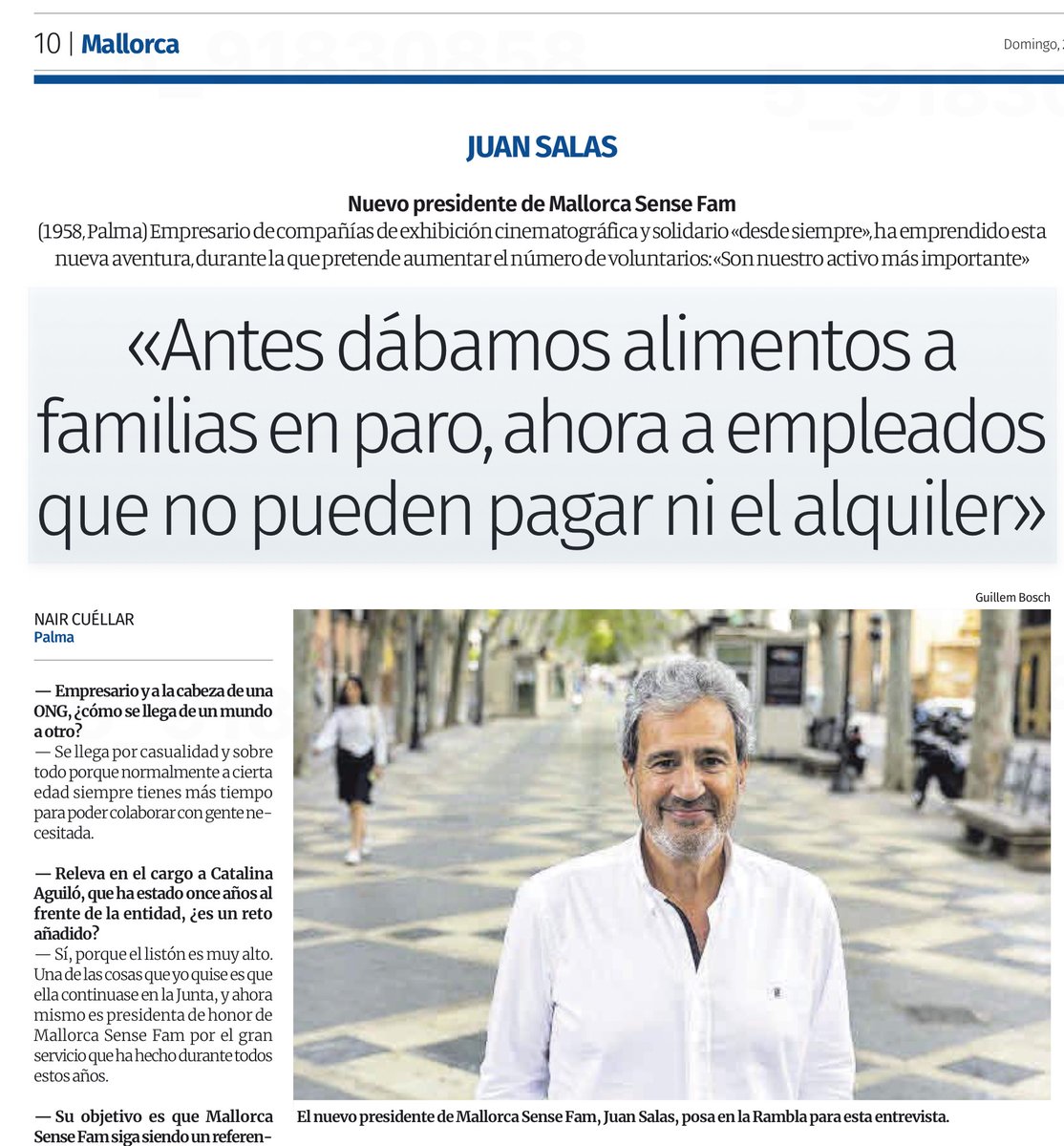 Toni Bennàssar (@abennassar) on Twitter photo Avui, el <a href="/diariomallorca/">Diario de Mallorca</a> publica una entrevista a una important dirigent hotelera mallorquina. En referència als que ens oposam a la massificació turística diu que està "... preocupada de ver que hay gente que no sabe de qué come" (referint-se a que els mallorquins, segons ella, Avui, el <a href="/diariomallorca/">Diario de Mallorca</a> publica una entrevista a una important dirigent hotelera mallorquina. En referència als que ens oposam a la massificació turística diu que està "... preocupada de ver que hay gente que no sabe de qué come" (referint-se a que els mallorquins, segons ella,