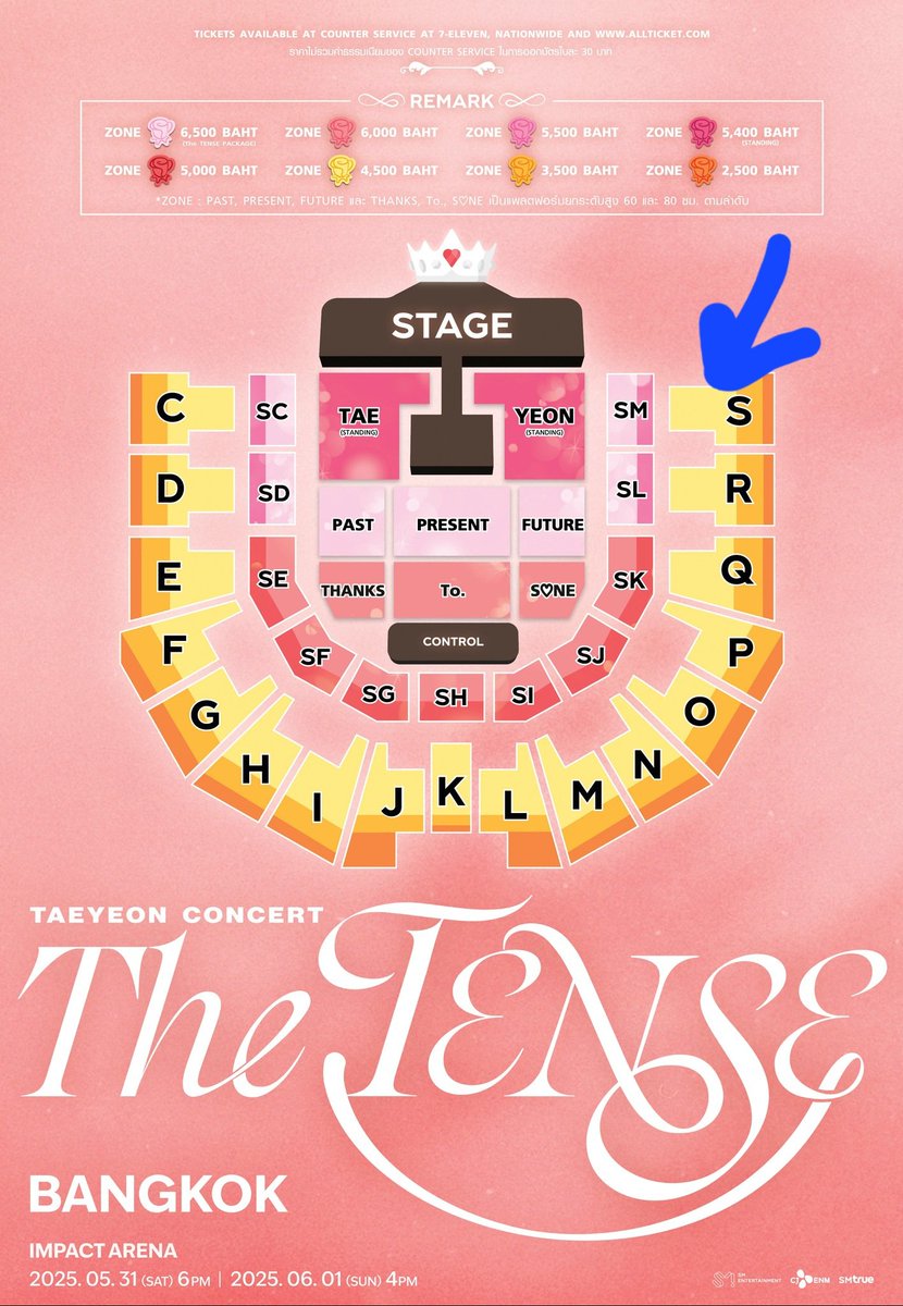 brcooki's tweet photo. ขายบัตร Taeyeon The Tense วันอาทิตย์ (01/06/68)

- โซน S (N13)
- ขาย 3500 บาท
- นัดรับได้ตาม BTS หรือ ที่คอนวันเสาร์
สอบถามdmได้
#TAEYEON_TheTENSE_in_BANGKOK
#TAEYEON_TheTENSE_in_BKK https://t.co/icNnQ5LqmL