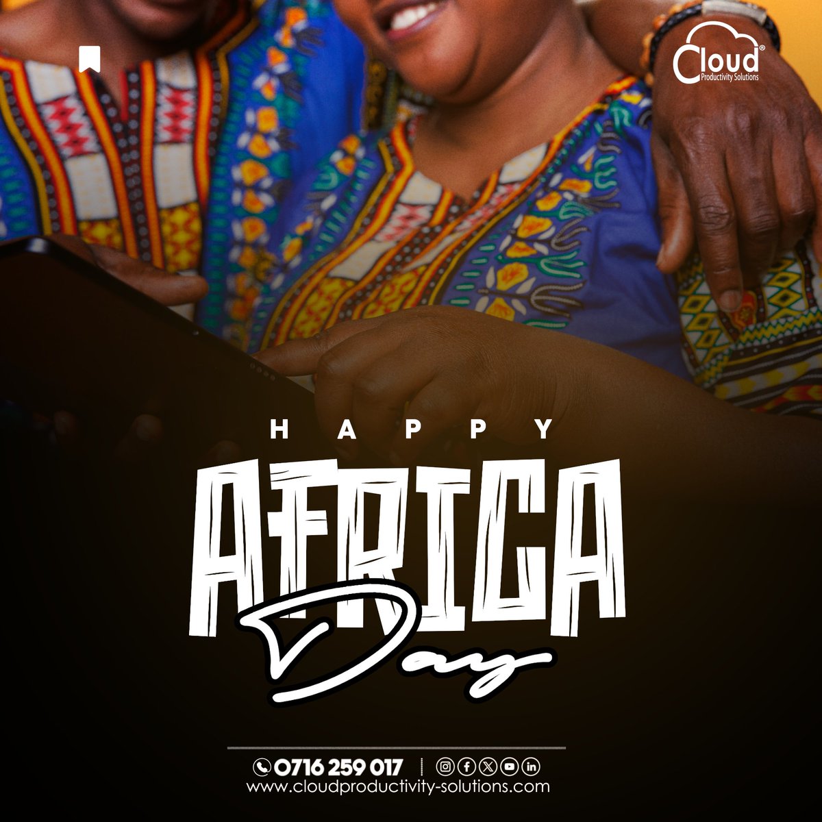 CloudProKe's tweet photo. Happy #AfricaDay2025 !
We’re proud to power Africa’s digital journey—one solution at a time. Let’s build a connected, productive, and innovative continent together.

LEARN MORE: https://t.co/U4lSDr6wKX https://t.co/MSUT7gzTFn