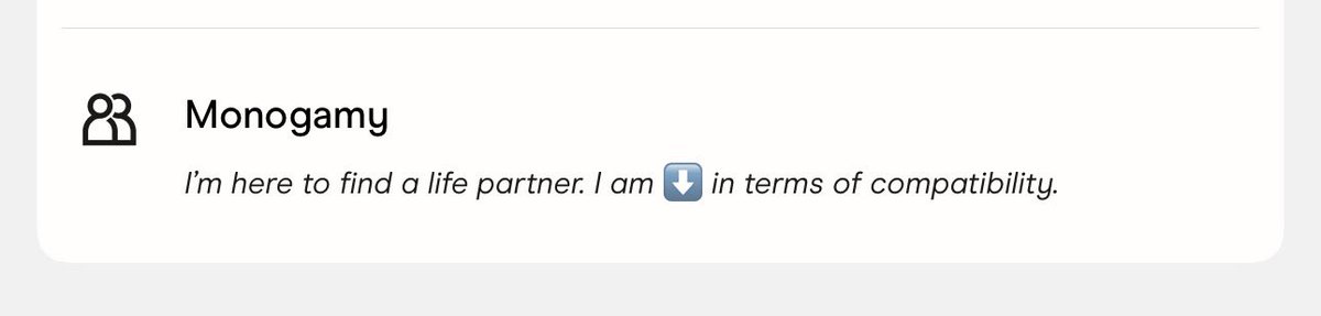 This man tried to match with me on Hinge with this comment? While also being a bottom? I’m confused.