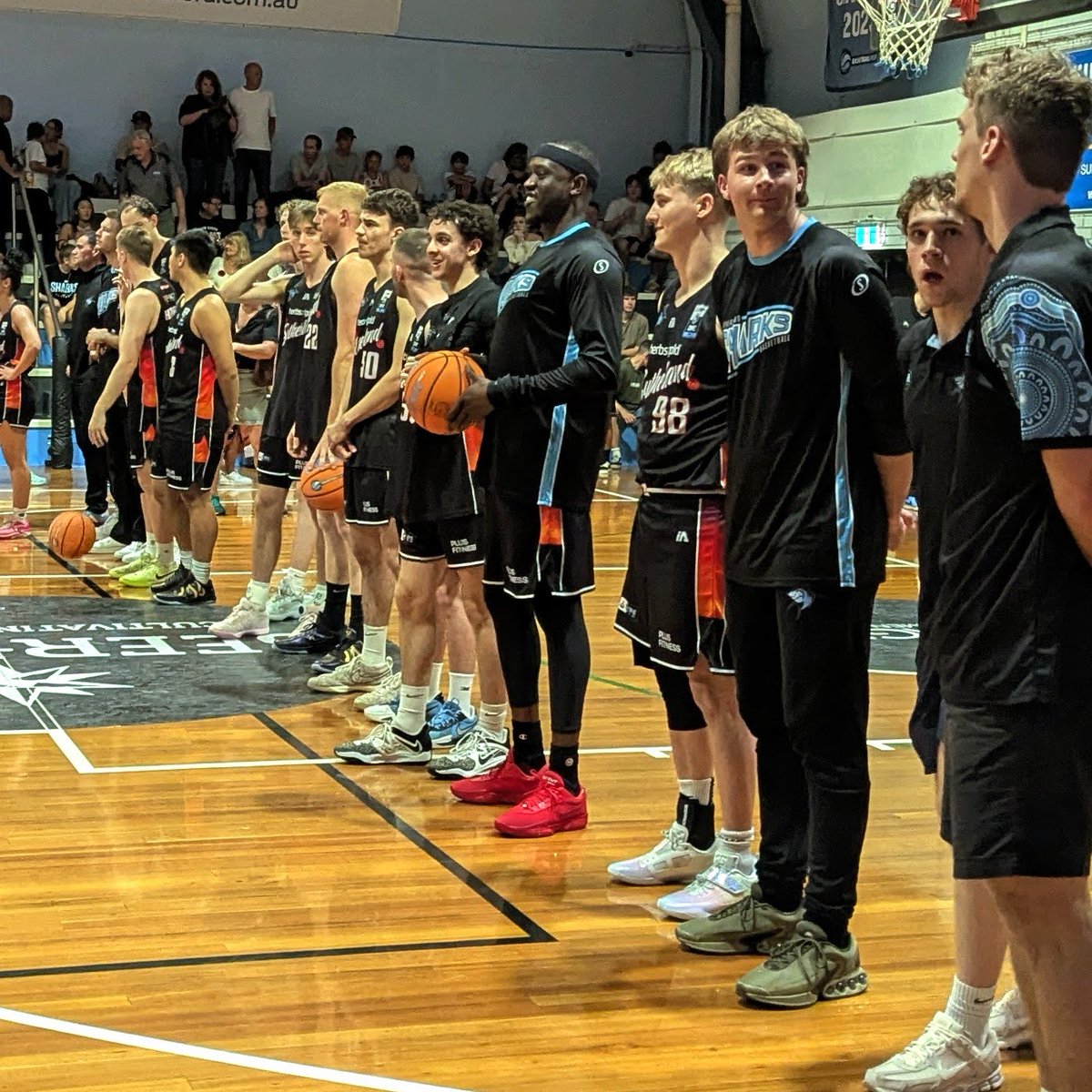 I am so stoked to be back in Australia learning under Coach <a href="/Shaun__Roger/">Shaun Roger</a> as a DP at the Sharks. <a href="/NBL1/">NBL1</a> <a href="/NBL1East/">𝐍𝐁𝐋𝟏 𝐄𝐚𝐬𝐭</a> is fast, elite-level Basketball. I am learning a lot here, and it's good prep for the next chapter in the U.S. 

#StudentAthlete #SutherlandSharks #GrindSeason