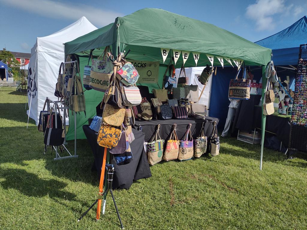 BeenSacks's tweet image. All set up and ready for this weekends Aberaeron Plant and Craft Fair Our first market with a gazebo so 🤞the weather will be kind 😎 #MHHSBD