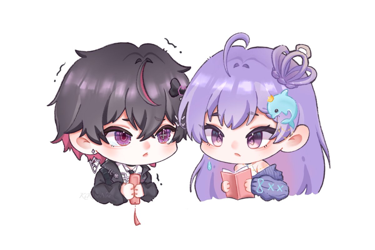 kirisonon's tweet photo. Chibi for @/Doyle_Channel & @/BearissB
#commissionTH #SoNonWork https://t.co/c6HBFN19y4