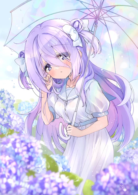 あじさい色のしずく 