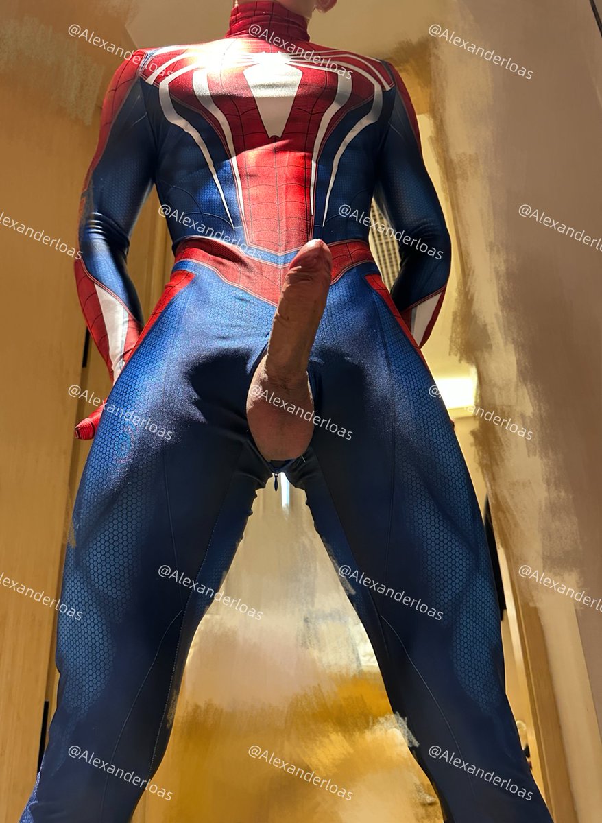 Alexanderloas's tweet photo. 想吃哪根小蜘蛛的粗 jb？@Alexanderloas

#蜘蛛 #肌肉 #粗大 #JB #zentai https://t.co/Ly287ykiyC