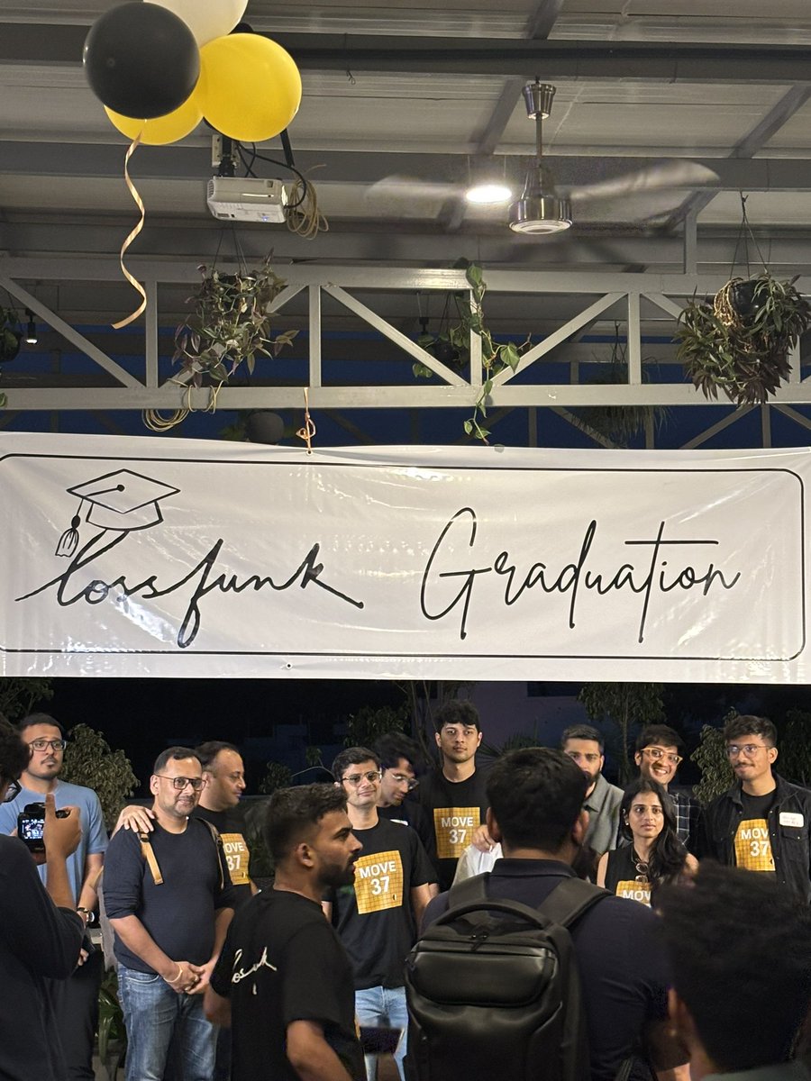 Got to attend my first <a href="/lossfunk/">Lossfunk</a> residency graduation yesterday and the vibes were immaculate. 

From an AI run hedge fund, an LLM benchmark for cooperation and competition, to AI for protein structure prediction and running clinical trials - there was something for everyone.