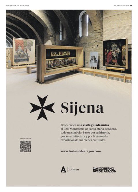 Antoni Gelonch (@antoni_gelonch) on Twitter photo Avui <a href="/LaVanguardia/">La Vanguardia</a> hi torna. Malgrat l’opinió contrària d molts lleidatans i experts en art,torna a inserir publicitat d Sixena, aquella sala d’exposicions fornida amb l’espoli dl <a href="/museudelleida/">Museu de Lleida</a>. 60.000€ a la butxaca i la dignitat a can pistraus, xò no sembla preocupar-los gaire Avui <a href="/LaVanguardia/">La Vanguardia</a> hi torna. Malgrat l’opinió contrària d molts lleidatans i experts en art,torna a inserir publicitat d Sixena, aquella sala d’exposicions fornida amb l’espoli dl <a href="/museudelleida/">Museu de Lleida</a>. 60.000€ a la butxaca i la dignitat a can pistraus, xò no sembla preocupar-los gaire