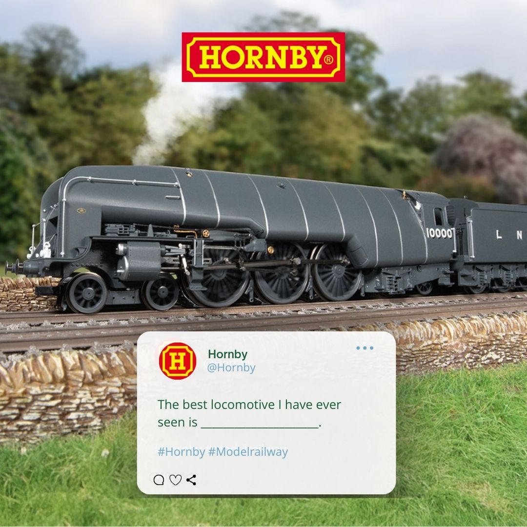 What is the best locomotive you have seen or travelled on? 🚂

Tell us about it in the comments, or better yet share your images with us!

#Hornby #Modelrailway #Trainspotting