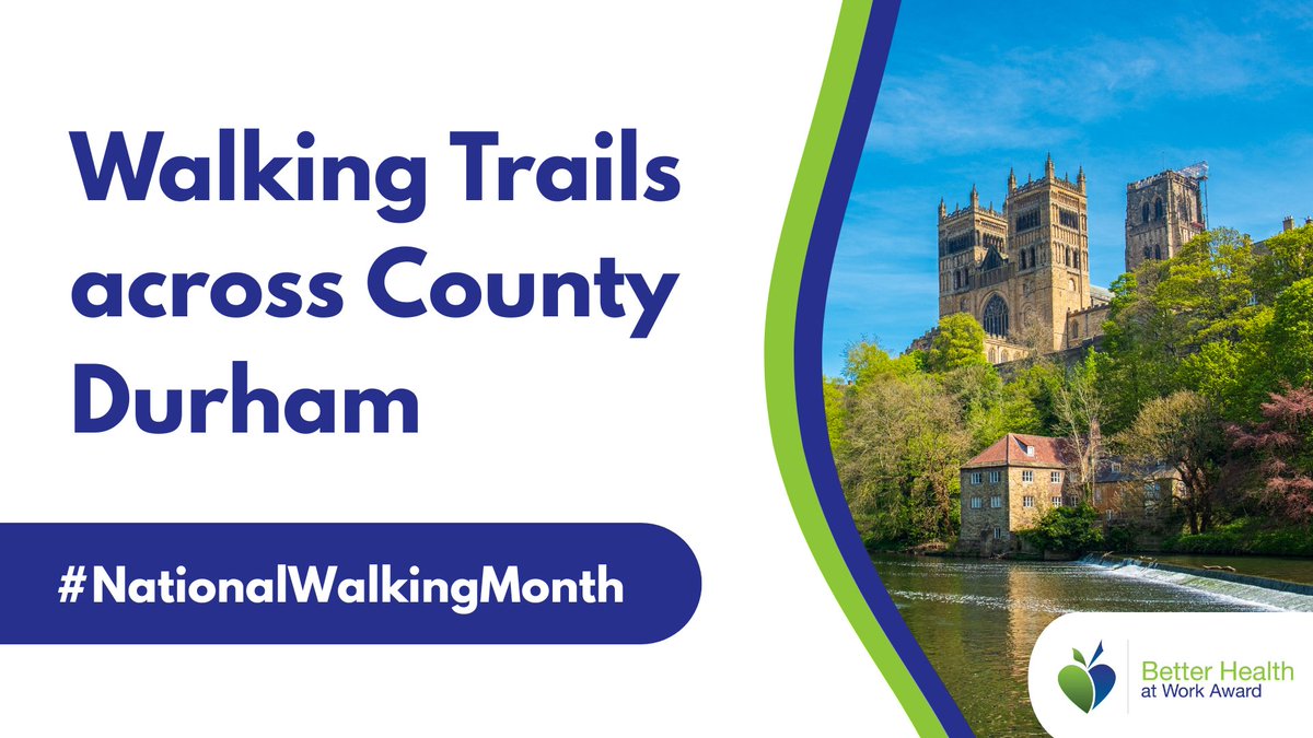 For National Walking Month this month, here are a list of some local walks you can do with your families and friends 💙

You can attend guided walks around the County here: durham.gov.uk/guidedwalks 

You can also find some fantastic trails here: thisisdurham.com/outdoors/walki…