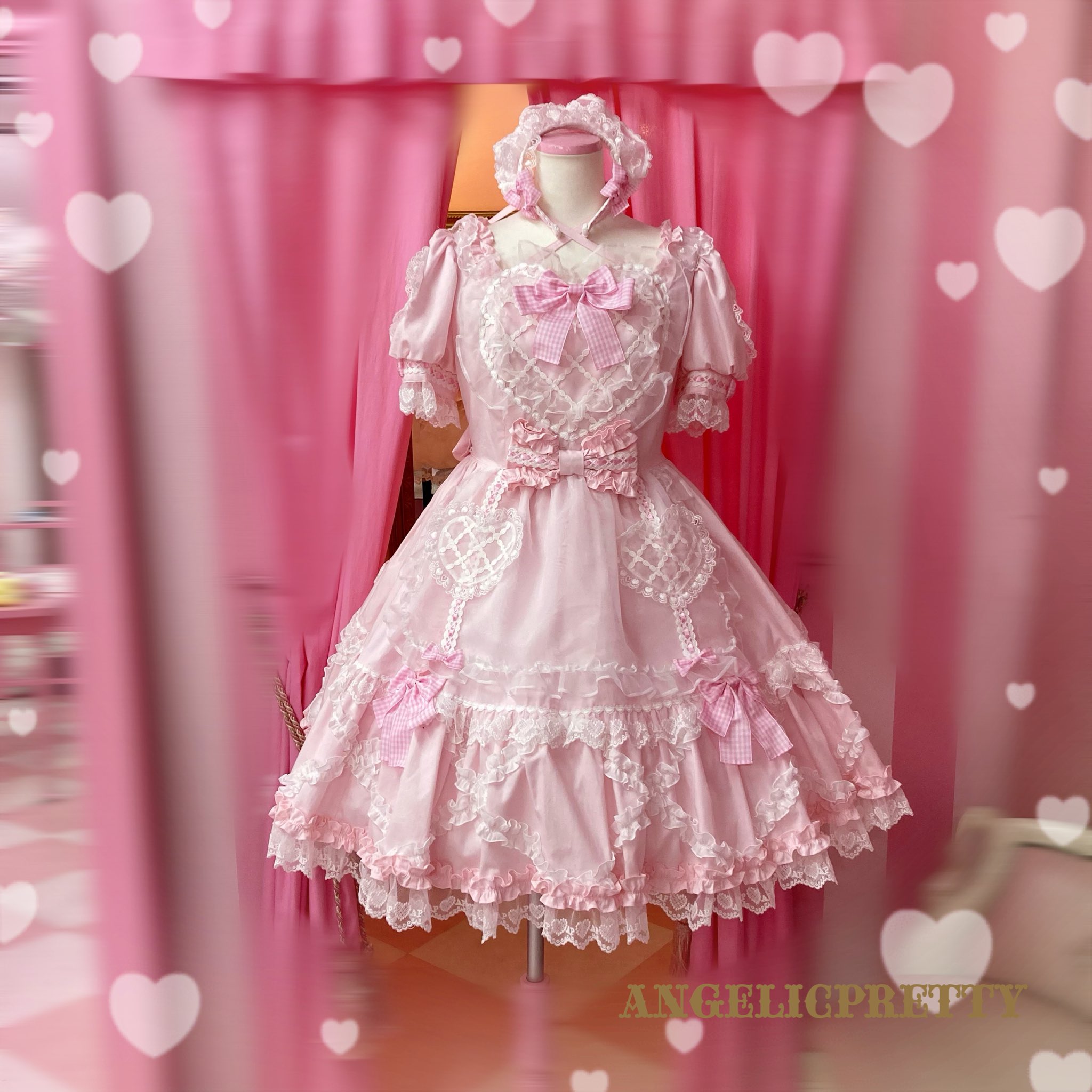【最終値下げ】Angelic Pretty Bloomingカラーワンピース Blooming Lady OP by Angelic Pretty