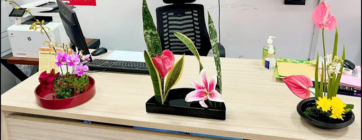 À l’occasion de la Fête des Mères, le Japan Corner UFHB a organisé un atelier d’Ikebana ce 25 mai. Un moment de partage et de créativité pour découvrir l’art floral japonais sous la guidance de nos talentueuses formatrices. Merci à toutes les participantes !