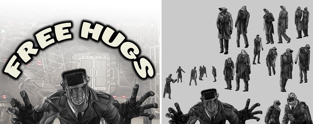 I spent a week drawing this herd of zombies. In the end I just wanted to give up.
But when I started using it in animation, it seemed like it wasn't even enough...

#SkibidiToiletart #SKIBIDITOILET #MonsterUp