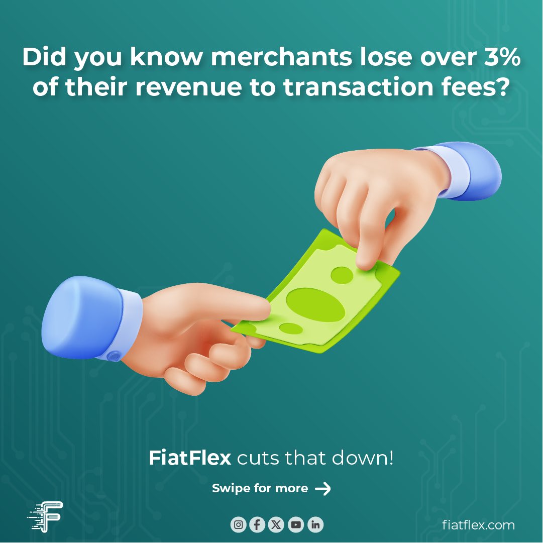 FiatFlex's tweet photo. Read the thread to see how Fiat flex cuts down loosing money on extra fees! 

#crypto #fiatflexiscoming #fintech #solana #ai #btc #digitalpayments #dogecoin #memecoin #fintechinnovation #blockchain #cards https://t.co/vOKUHekrIv