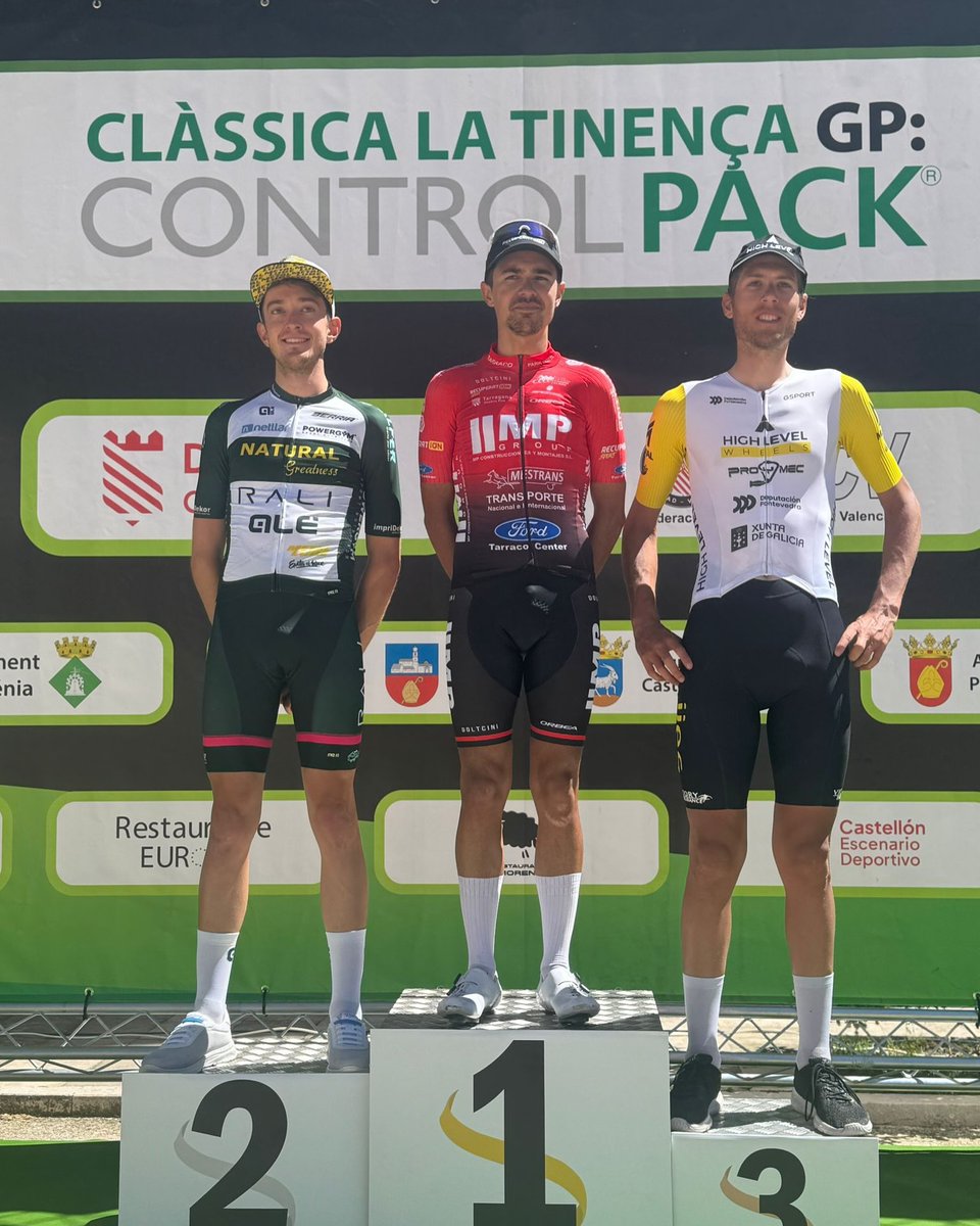 🏁 Clàssica La Tinença 

🥉 Miguel Moya  

🥈 Clasificación por equipos 

#ChallengeCVéliteSub23