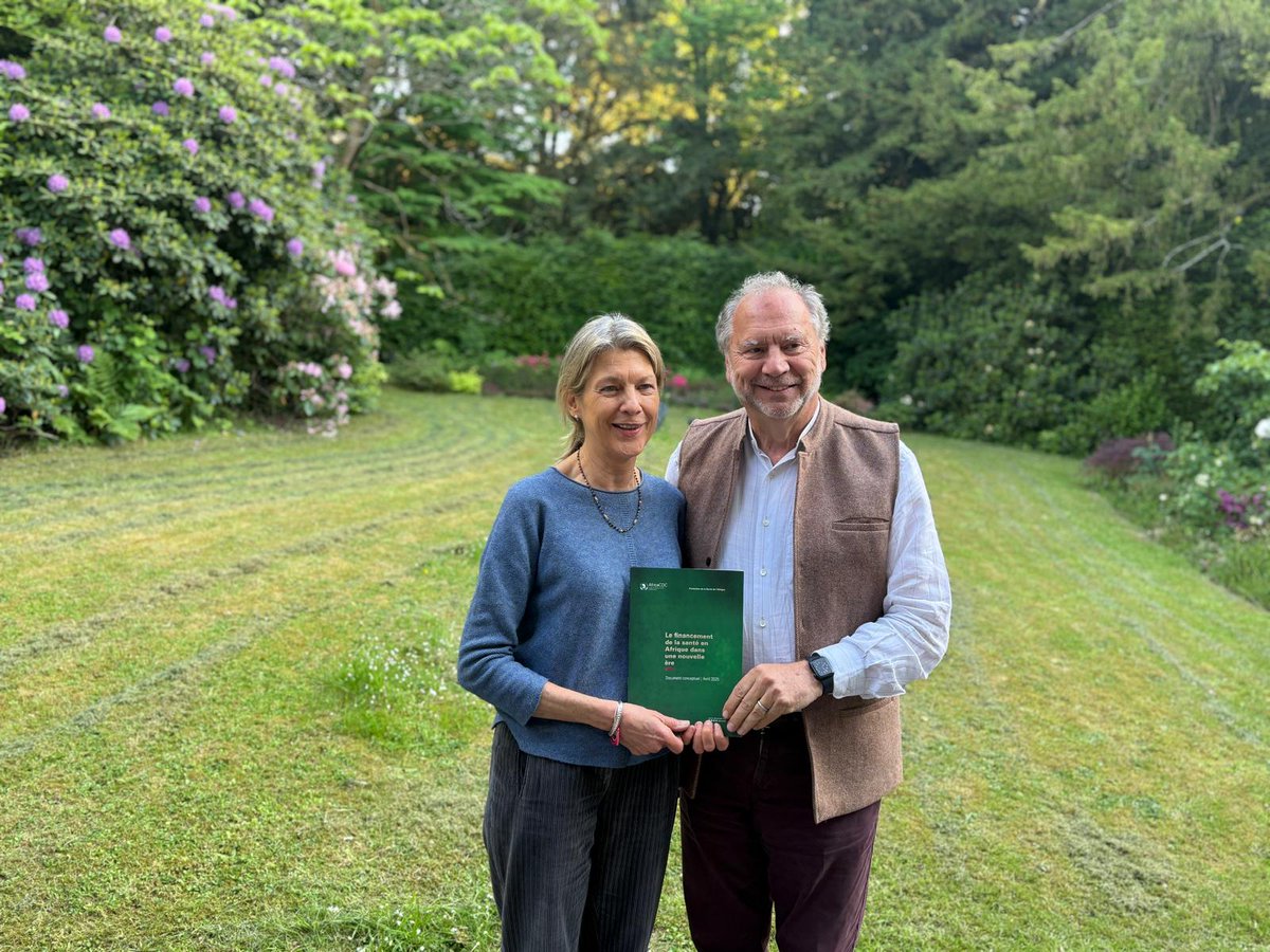 It was a pleasure to meet Dr. Peter Piot—renowned Belgian microbiologist known for his pioneering work on Ebola and AIDS—and his wife Heidi Larson. We had a thoughtful discussion on pressing health challenges across the African continent and the future of