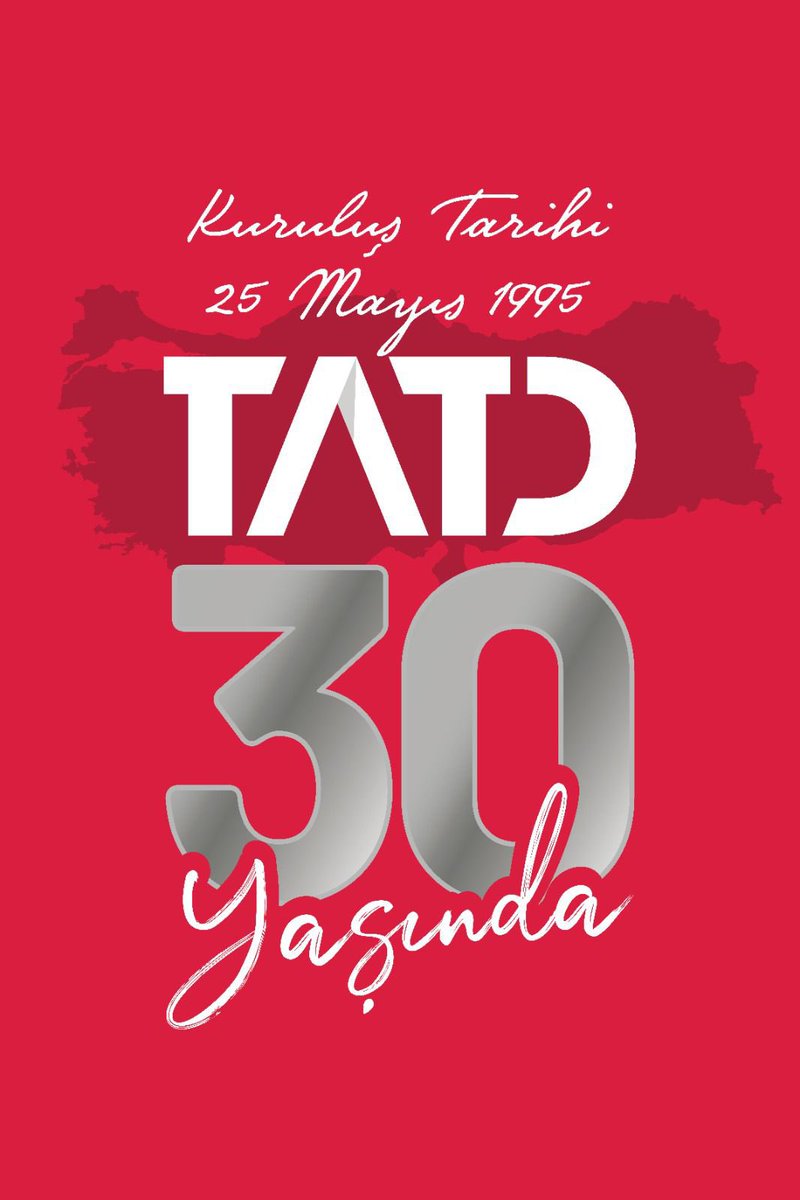 🎉🌿 Bugün, Türkiye Acil Tıp Derneği’nin (TATD) Doğum Günü! 🇹🇷 
〰️25 Mayıs 1995〰️

💙Tam 3️⃣0️⃣ yıl önce, Acil Tıbbın ülkemizde bir uzmanlık alanı olarak gelişmesi, güçlenmesi ve dayanışma içinde büyümesi için uzun ve zor yola çıkıldı ve TATD kuruldu!

💙Bugün binlerce acil tıp