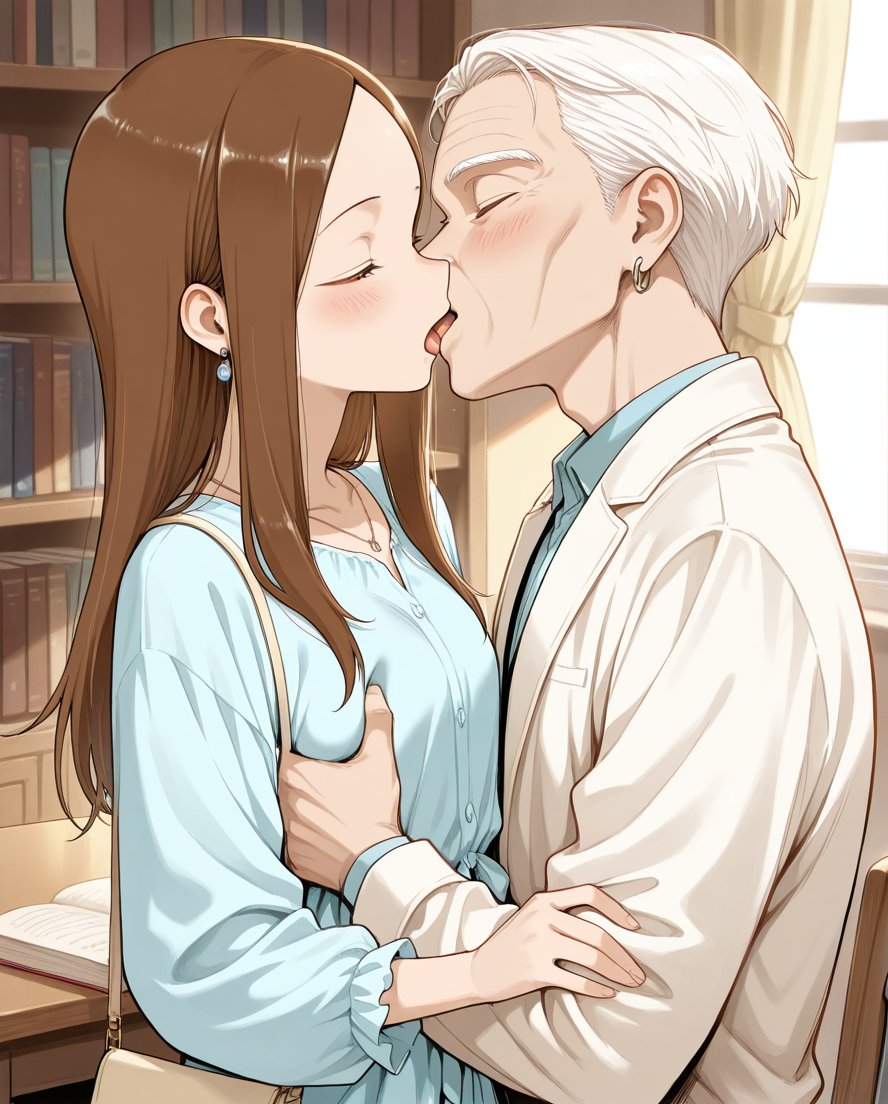 大学の研究室で教授と仲良くなる高木さん  
FANZA：dmm.co.jp/dc/doujin/-/se………
  #高木さん #からかい上手の高木さん #からかい上手の元高木さん #元高木さん #高木さんめ