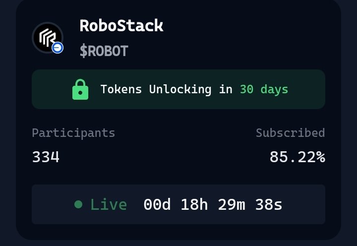diel68720's tweet photo. ⚙️ *334 bots. 85% locked.
⏳ *18h to enlist** → #BotEconomy $ROBOT

⚠️ **Warning: 85% of $ROBOT already owned by machines
🤖 Will you join... or be replaced?
⏳ *18h human decision window* #BotTakeover $ROBOT #AIOnChain $HUB  #NeuroCrypto #web3 #CryptoNews #virtual #defi #UPDATE https://t.co/jwOKu8s6Xq