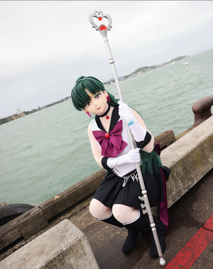 Was out by ocean and we thought we'd get some pictures ^^ #cosplay #kigurumi #着ぐるみ #きぐるみ #アニメ顔 #sailormoon #sailorpluto #overloadnz 

📸 - <a href="/alistairk1/">Alastrina Kig</a>   
🎭 - <a href="/goukaou/">Goukaou kigurumi studio</a> 
👗 - <a href="/cosordermade1/">コスプレ衣装オーダーメイドcosordermade</a>