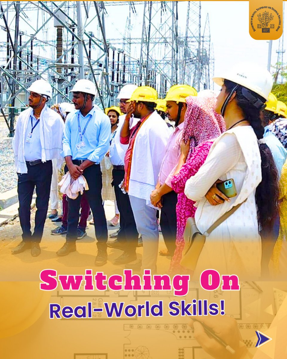 DSTTEBihar's tweet image. Students from Govt Engineering College, Arwal visited Power Grid’s Gaya substation to gain real-time insights into power systems. Bridging the gap between theory and practice—because real engineers learn by doing! 

#EngineeringEducation #IndustryVisit #PowerGridIndia