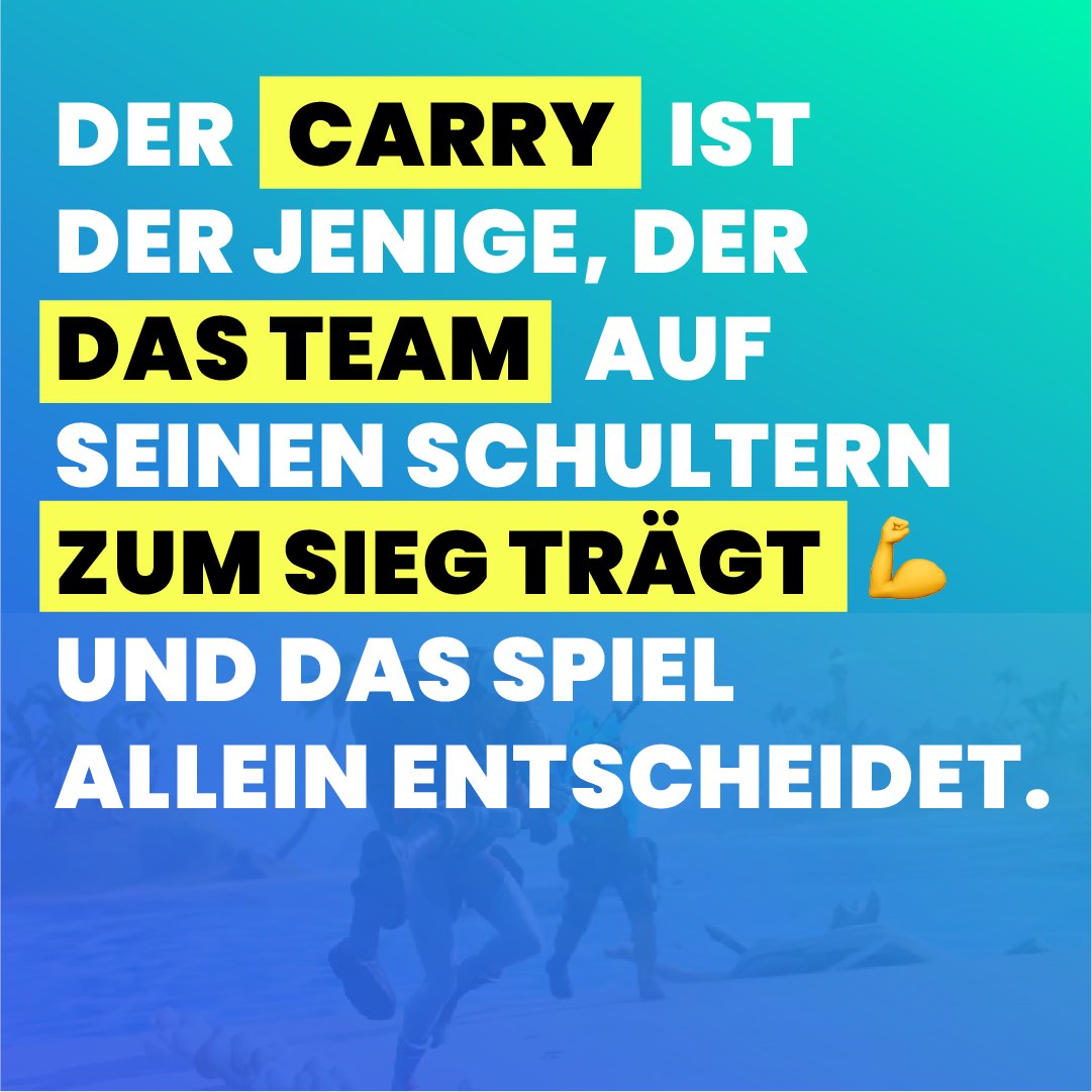 🎮📖 Gaming Duden - Vol. 2
Begriff des Tages: Carry

“Danke für den Carry" schon mal gehört? In Vol. 2 erklären wir, was genau hinter dem Begriff steckt und warum es manchmal reicht, nur eine Legende im Team zu haben.
