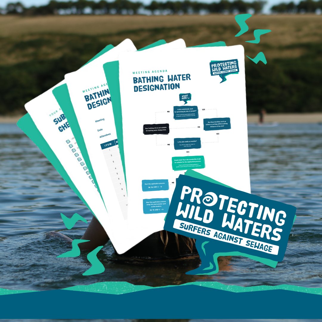 💧 Want to protect your local blue space, but not sure where to start? We’ve got you. 👇

Starting a bathing water application can be overwhelming if you're not familiar with the process (and who is?) - that's why we created the Bathing Water Toolkit, your one-stop-shop for