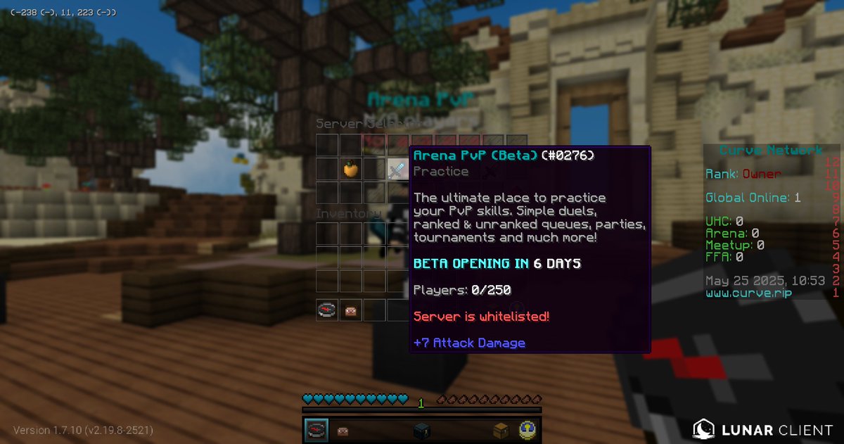 ARENA PVP IS RETURNING TO CURVE!

BETA OPENING NEXT SATURDAY, MAY 31ST @ 13 UTC

MARK YOUR CALENDARS!