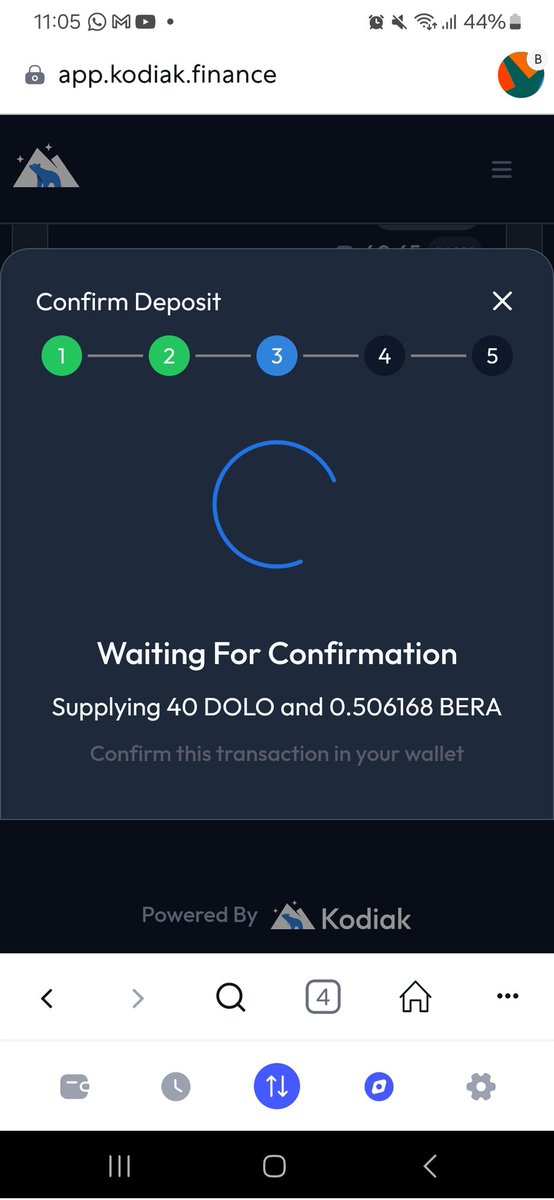 ldariom's tweet photo. @KodiakFi I've been trying to add for days liquidity to my pool but it is impossible.
Whay i do  wrong?
Help. https://t.co/4HirwTp3x2