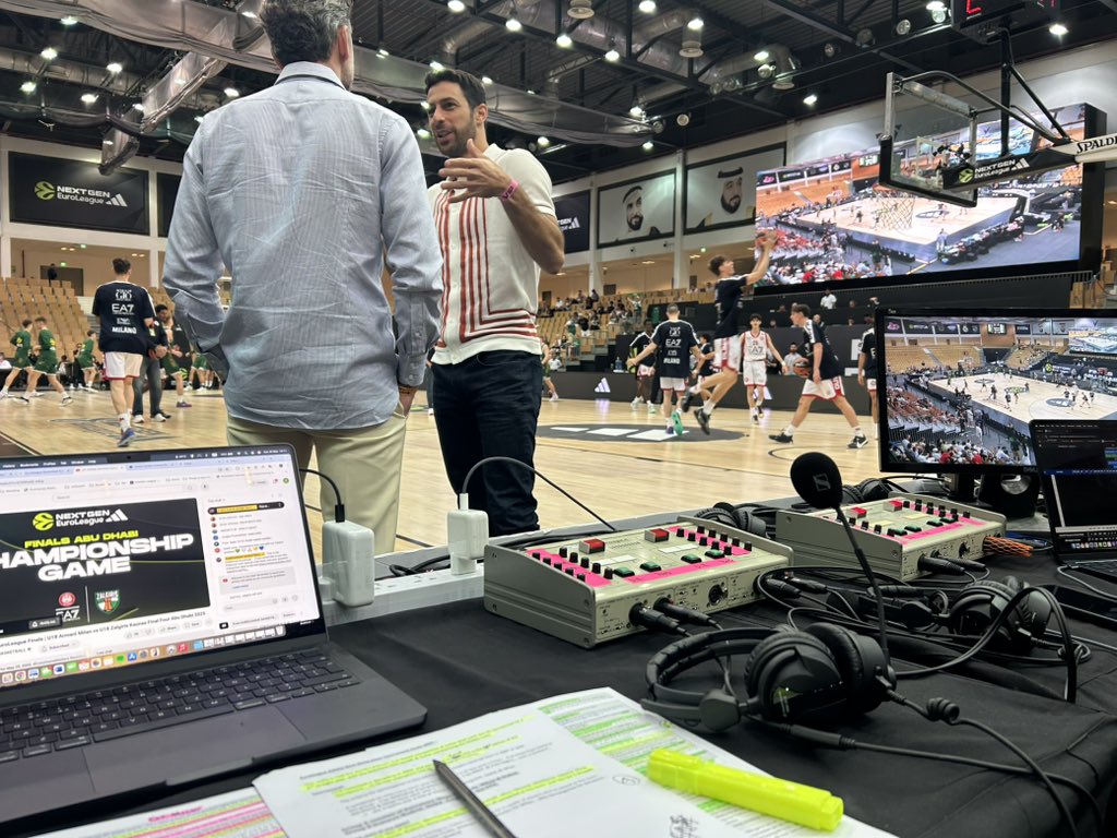 5 mins from live 📺🎙️