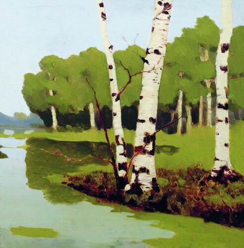 Birches #artbots #kuindzhi