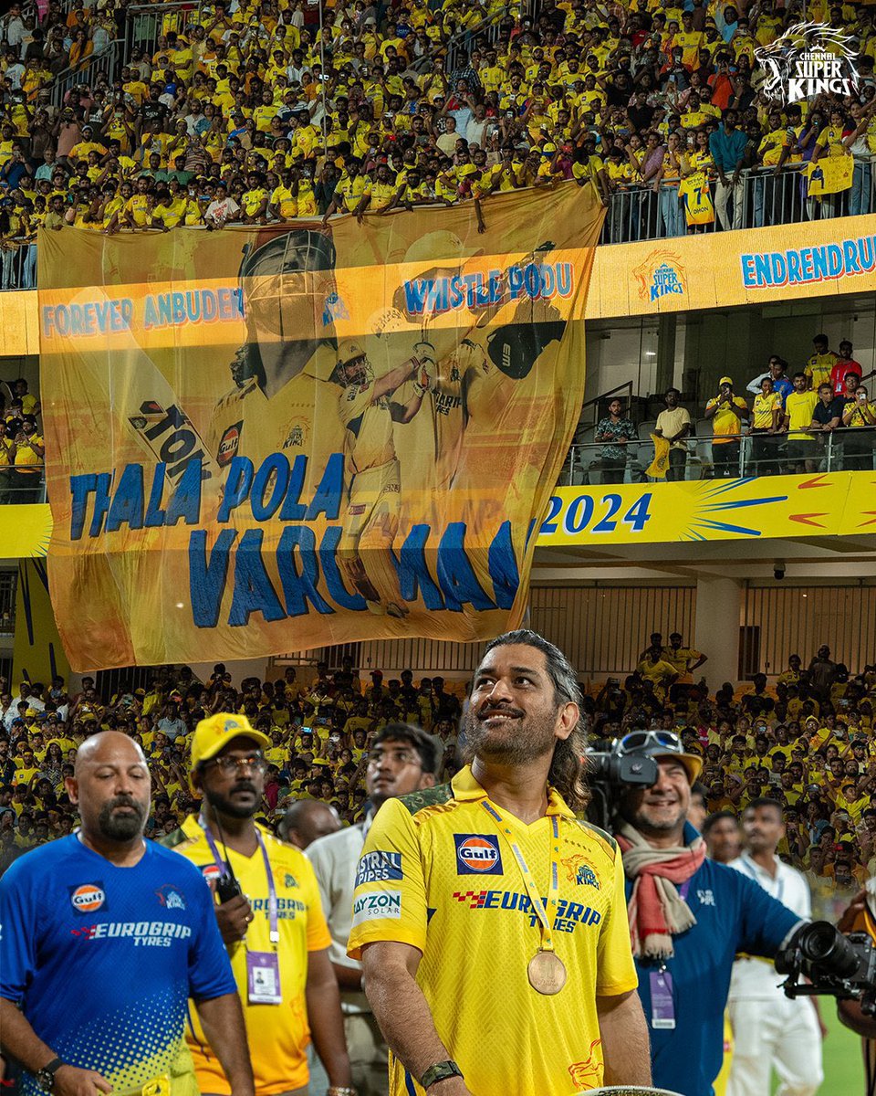 FlyingSlip_'s tweet image. Not sure about the destination, but the journey of 2008-2025 is truly magical.
I don’t know what future holds, Thank you for everything you’ve done for the club 💛
There will never be another MS Dhoni for CSK, Love you so much 🥹🫶🏻💛
Thala forever. 💛