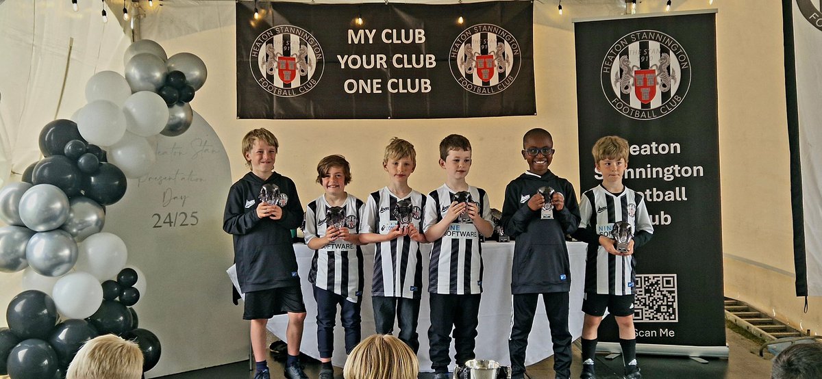 HeatonStanJnrs's tweet photo. Another brilliant presentation day for the whole club yesterday - a reward for a fantastic season from u7s through to seniors. A massive thanks to the club, committees, coaches, parents, sponsors and  not least the players for making it all possible. https://t.co/8C8a37wcGo