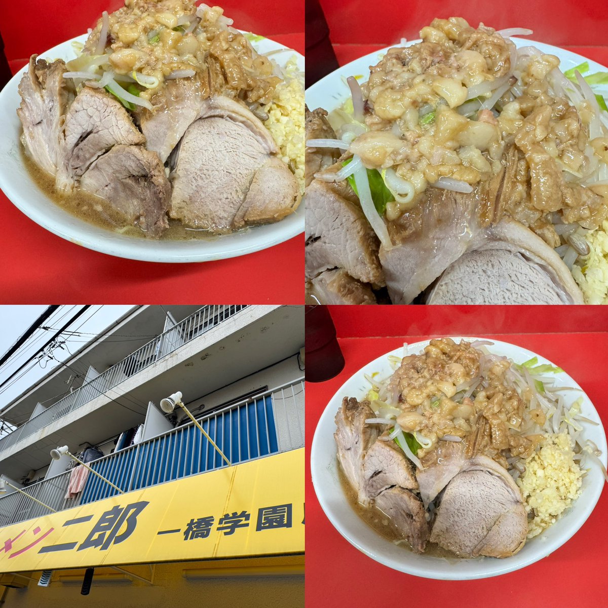 nao__919's tweet photo. ラーメン二郎 一橋学園店

小ラーメン 少な目
にんにくあぶら

今日はテクテク会に初参加🚶‍♀️🚶‍♀️🚶‍♀️✨
テクテク前にまずはコチラで1杯🍜😋
昨年の年末ぶりの1284✨めちゃくちゃ美味しかった〜🤤⤴️⤴️
ご馳走様でした🙏 https://t.co/hASHebGska
