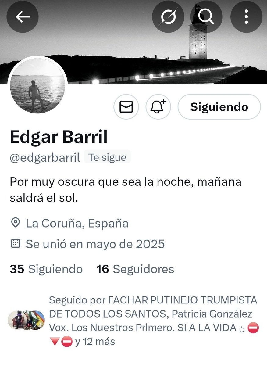 Pili🇪🇦💚👑 (@laguerreradevox) on Twitter photo A toda mi gente de bien.
A nuestro amigo Edgar el pajarrac0 le ha tumbado la cuenta.
Os ruego volváis a seguirle en 👉<a href="/edgarbarril/">Edgar Barril</a>.
Uno cae, nosotros lo levantamos.
Vamos!!!💪💚🇪🇦 A toda mi gente de bien.
A nuestro amigo Edgar el pajarrac0 le ha tumbado la cuenta.
Os ruego volváis a seguirle en 👉<a href="/edgarbarril/">Edgar Barril</a>.
Uno cae, nosotros lo levantamos.
Vamos!!!💪💚🇪🇦