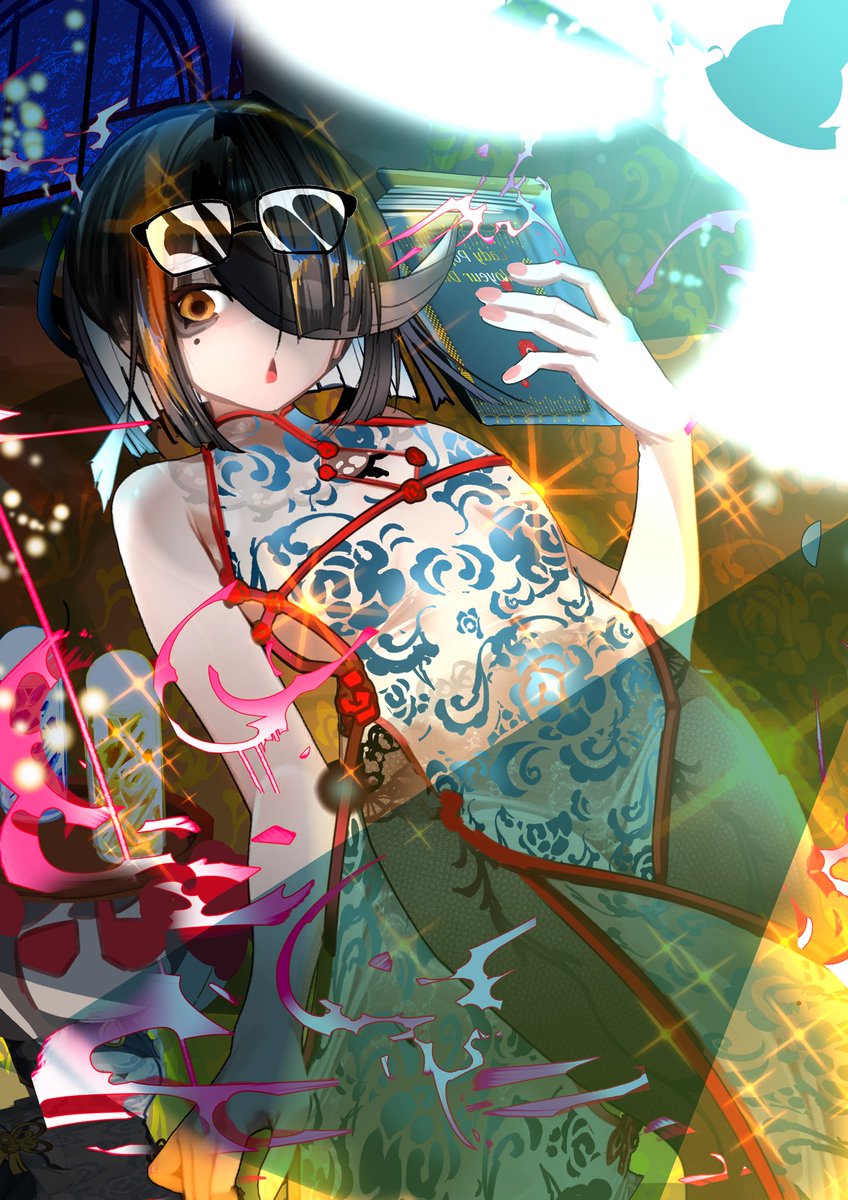 kitunebi_nellws's tweet image. 【毎日徐福ちゃん】451日目　#FGO 
「閑話休怠のスケスケチャイナ」
ちゃんとしたのはpixivに