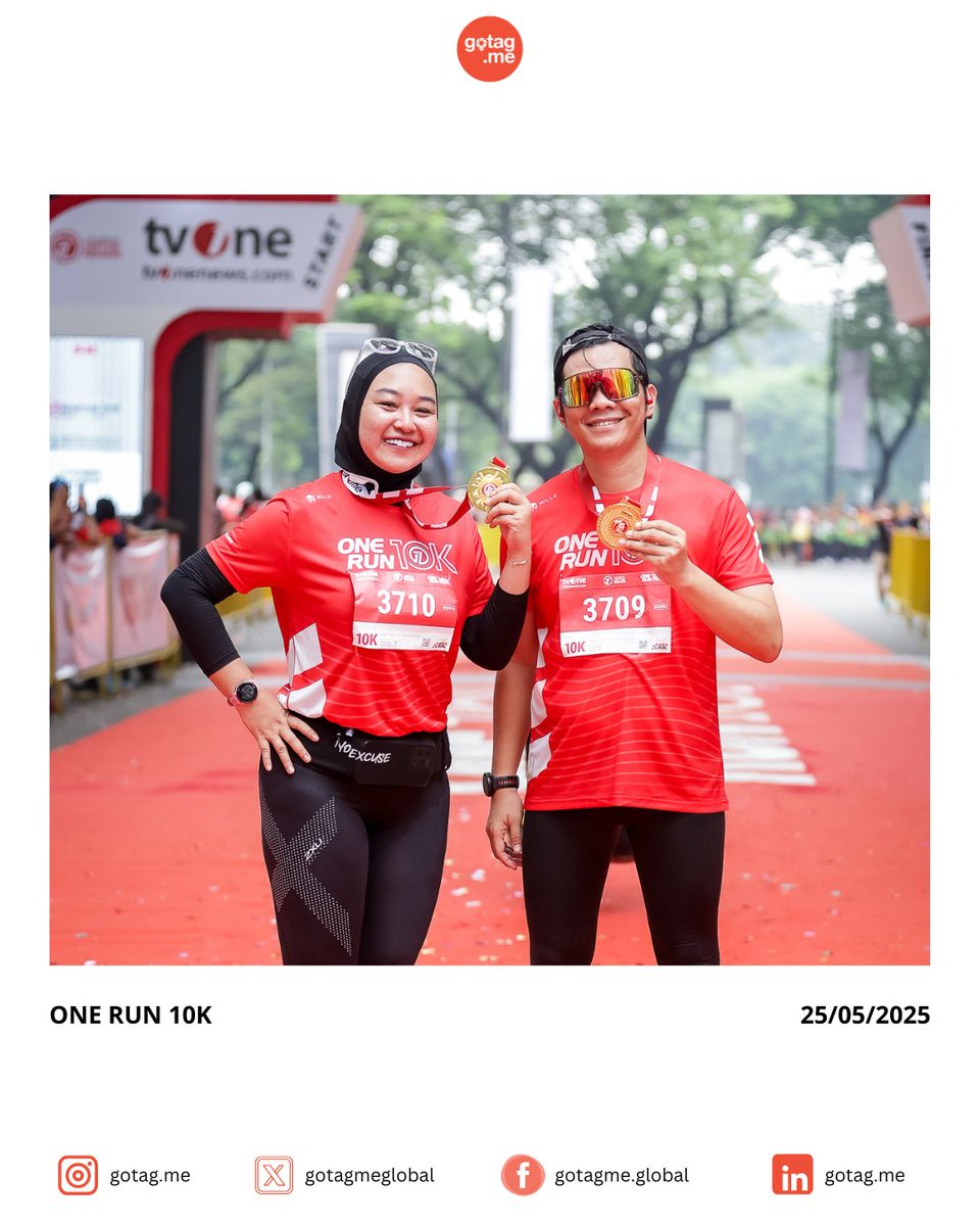 gotagmeglobal's tweet photo. @tvOneNews 📸 Udah pose keren di garis finish? Yuk download fotomu di https://t.co/QmproJNHyr dan abadikan momennya! GRATIS 😎

Tag temen lari kamu, dan share foto paling epic kalian di ig story &amp; feed. Jangan lupa tag @gotag.me ya! Sampai jumpa di One Run selanjutnya! 🧡

#OneRun10K https://t.co/8pGGEh7lIV