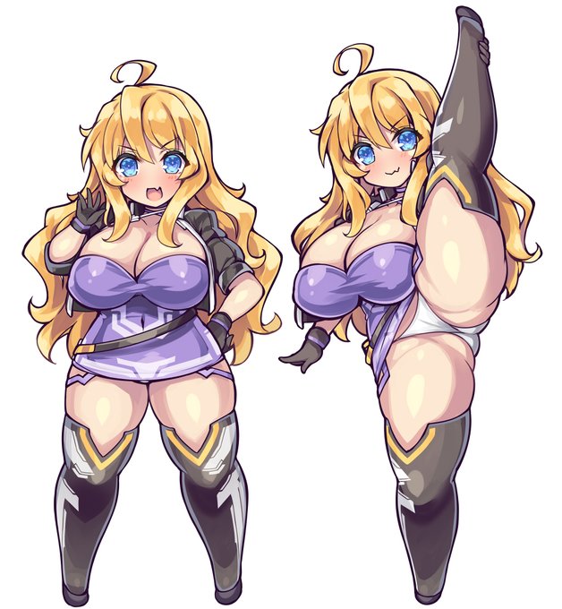 つむじぃ Skeb&amp;FANBOX週間さんはコミッションを募集しています! https://t.co/PQfNvWIKat #Skeb #Commission @skeb_jpより 

最近のリクエストもセットで。
金髪多いね!! 