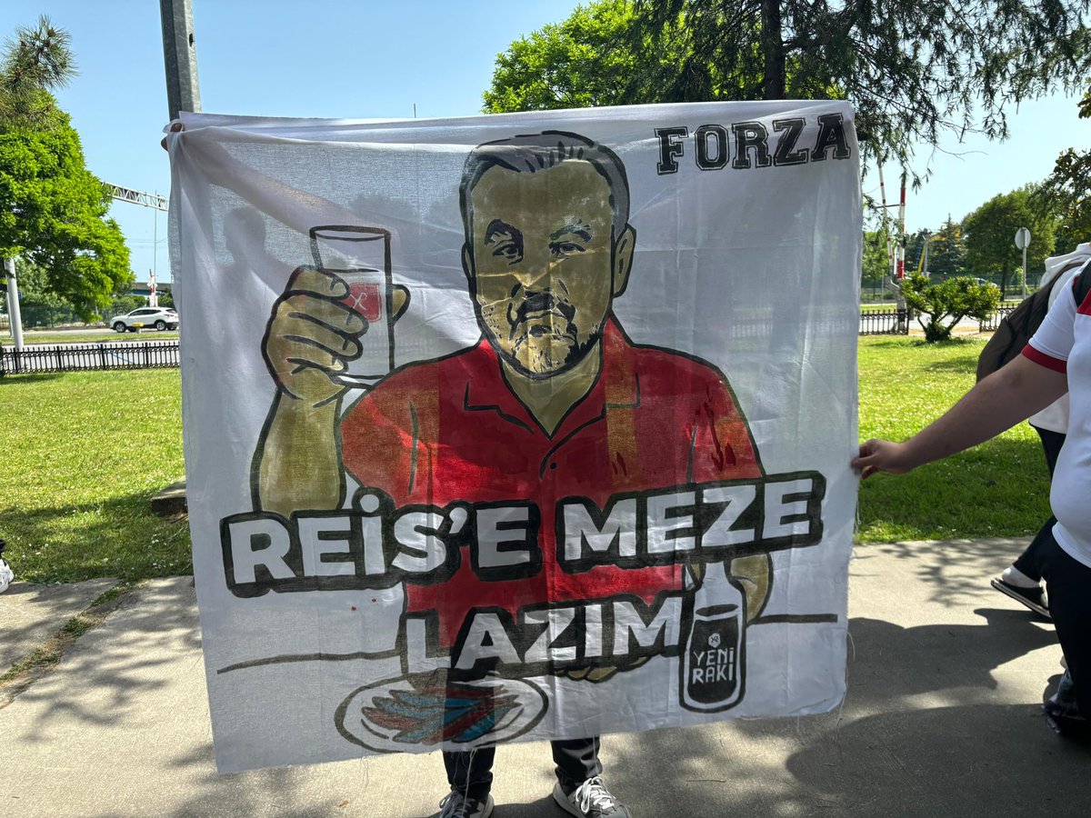 Reis’e meze lazım… #ForzaSamsun