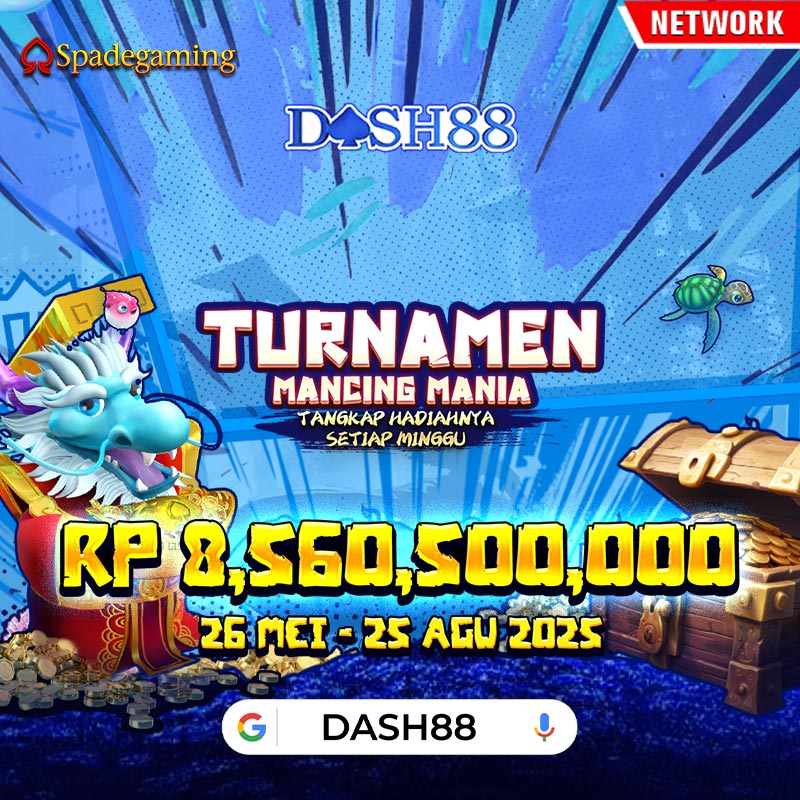 dash88cuan's tweet photo. SPADEGAMING X DASH88 

Turnamen Fishing Mania yang diselenggarakan oleh Spadegaming akan berlangsung mulai 26 Mei 2025 hingga 25 Agustus 2025. Total hadiah untuk promosi seri Turnamen Fishing Mania senilai Rp. 8.560.500.000.
Daftar dan mainkan sekarang di DASH88

#dash88 https://t.co/BU44Tv99B5