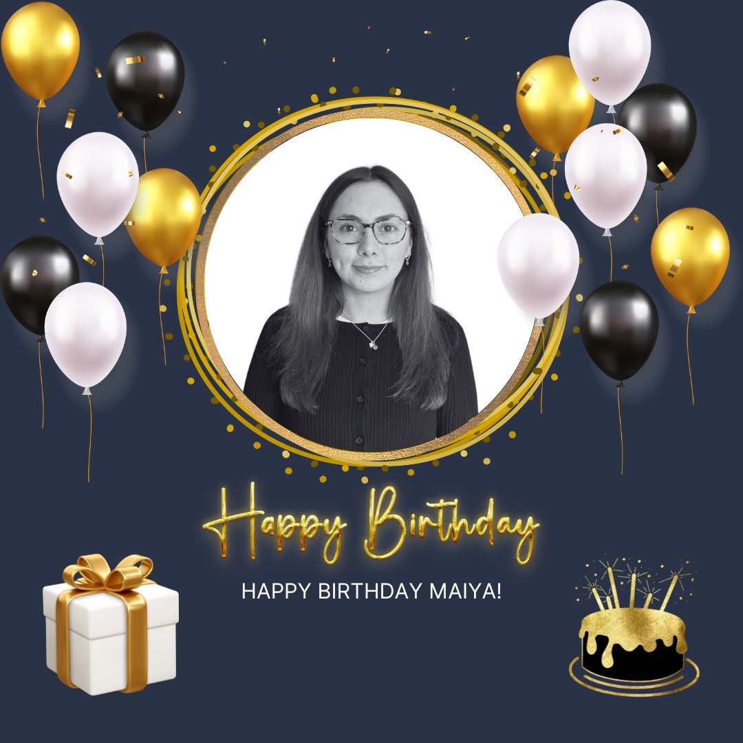 Happy Birthday Maiya! 🎉

Have a great day 🎂