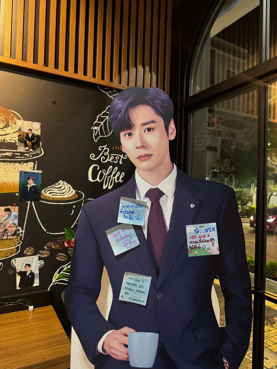 superzsben's tweet photo. ทุกคนอย่าลืมมากินเค้กกันนะ! คาเฟ่วันนี้วันสุดท้ายแล้วนะ! 💙

Cafe Project Birthday #Weizheming 🎂 
📌Nescafé สามย่าน 23-35 in 🇹🇭
Cr. Project @WeizhemingTH 
#เว่ยเจ๋อหมิง #WeizhemingDay #魏哲鸣Miles #魏哲鸣 @WzmOfficial_ https://t.co/hnSNpw4sd5