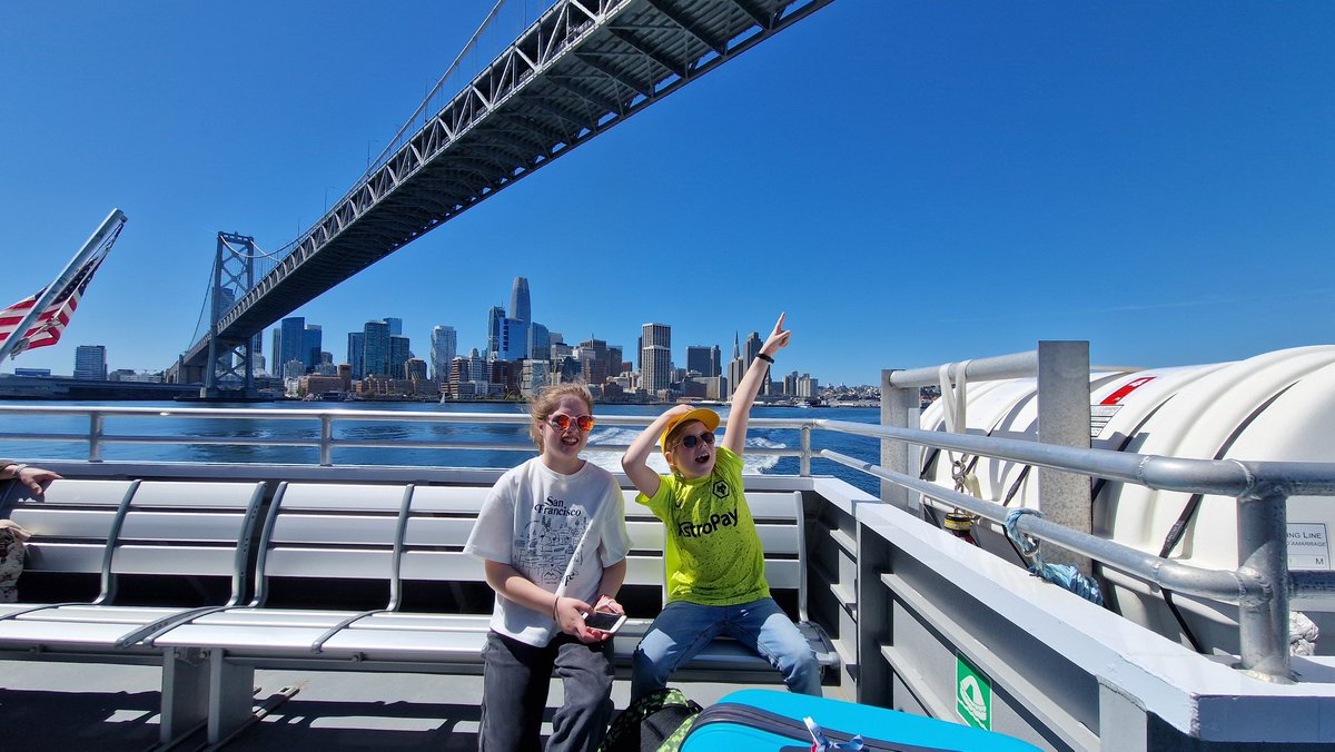 Was going to do this last year. Went down to Mission the day before. Felt unsafe on the BART with two kids. So got the ferry to Oakland instead. It was the best bit of the trip.